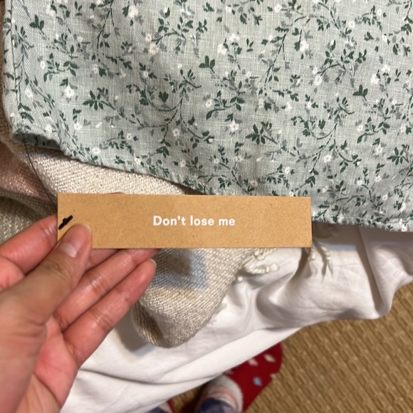 NWT Reformation Simi Linen Mini Dress in Agave - Picture 15 of 15